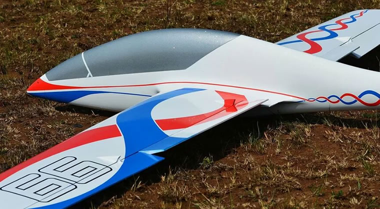 sailplane RC Glider, slope soarer Large Glider Carrying Backpack blue 